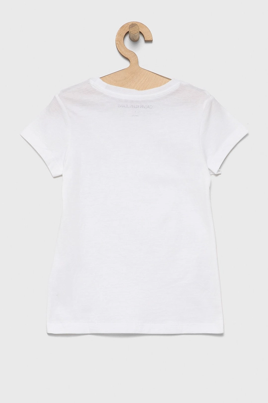 Calvin Klein Jeans T-shirt bawełniany dziecięcy (2-pack) IG0IG01258.PPYY Dziewczęcy