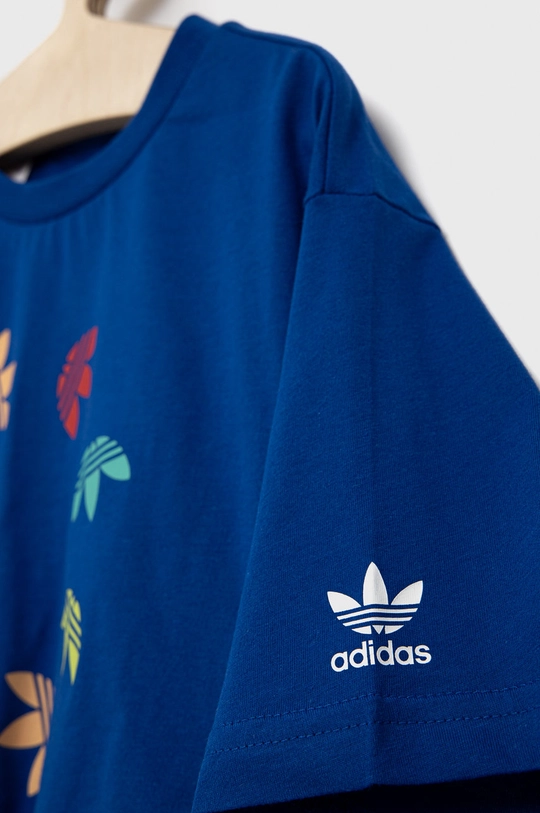 Dječja pamučna majica kratkih rukava adidas Originals  Temeljni materijal: 100% Pamuk Manžeta: 95% Pamuk, 5% Elastan