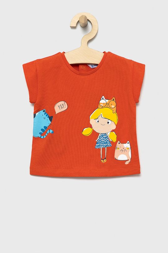 coral Mayoral tricou de bumbac pentru copii De fete