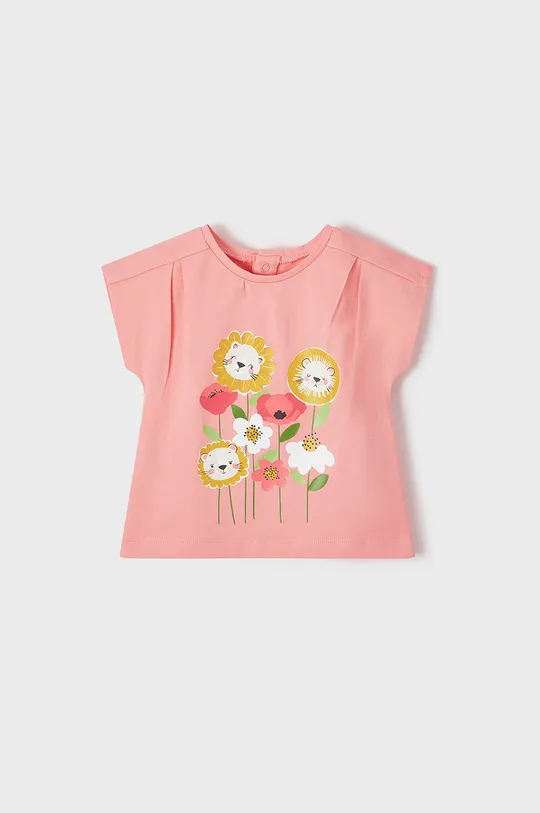 Mayoral T-shirt dziecięcy (2-pack) różowy