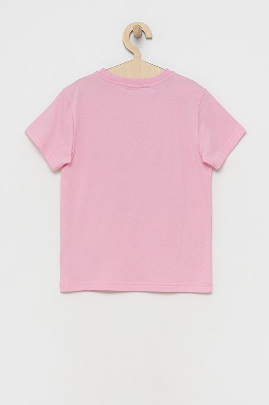 Dětské bavlněné tričko adidas Originals HC9585 růžová