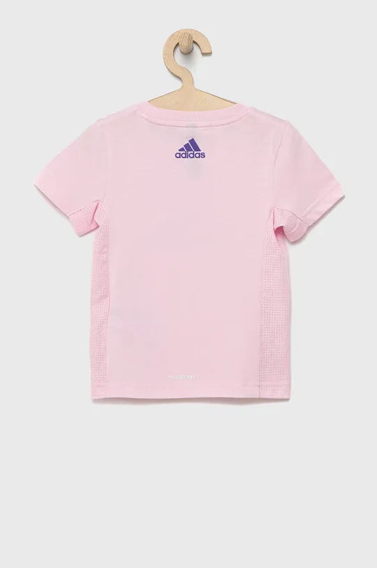adidas Performance t-shirt dziecięcy HE0038 różowy