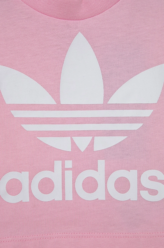 Detské bavlnené tričko adidas Originals HE2188  100% Bavlna