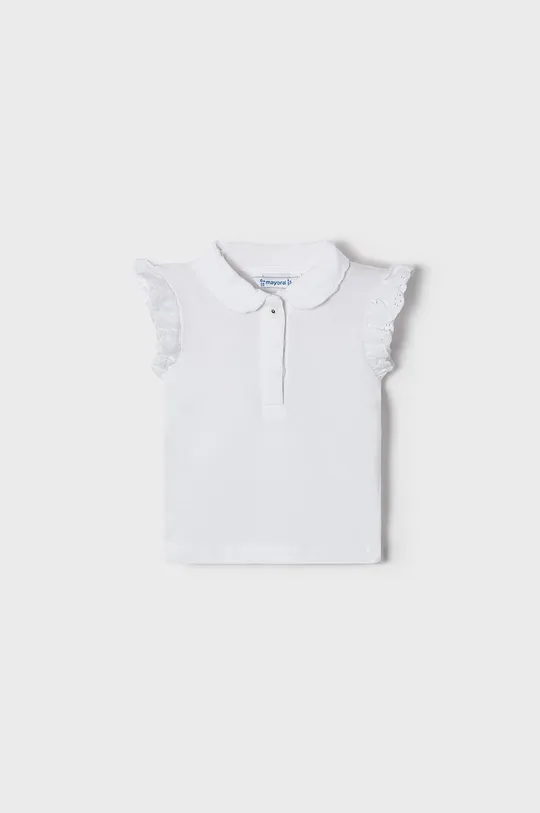 bijela Dječja majica kratkih rukava Mayoral Za djevojčice