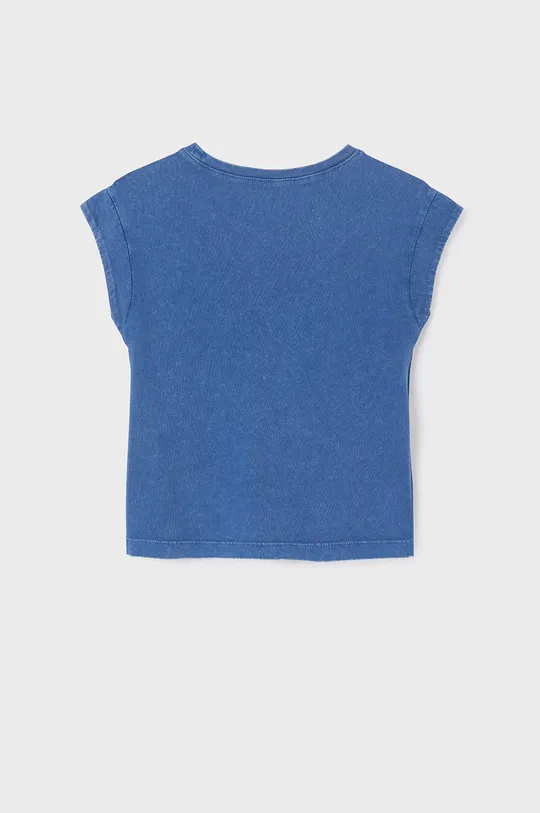 σκούρο μπλε Mayoral - Παιδικό βαμβακερό μπλουζάκι