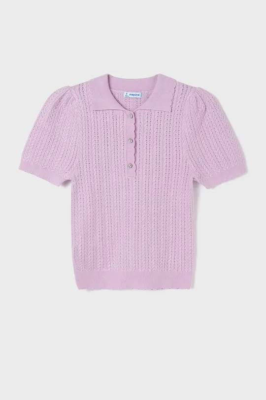 Detské tričko Mayoral fialová