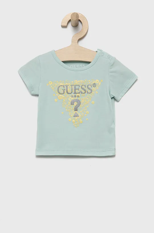 modrá Detské tričko Guess Dievčenský