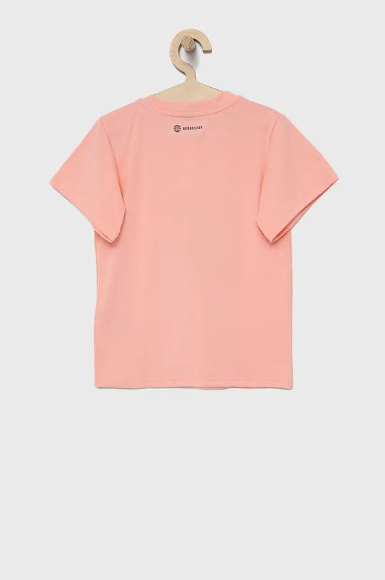 Παιδικό μπλουζάκι adidas Performance Disney ροζ