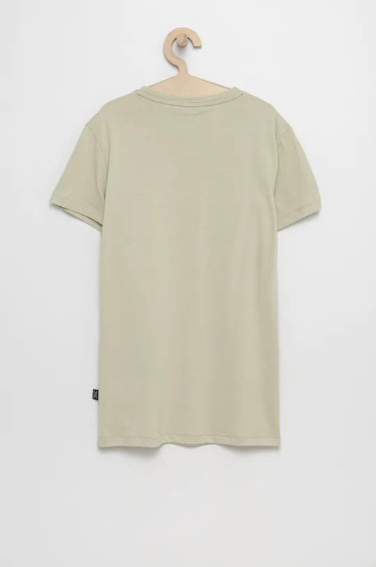 Detské bavlnené tričko Puma 586775 zelená