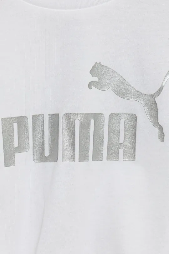 Дитяча бавовняна футболка Puma 846956  Основний матеріал: 100% Бавовна Резинка: 70% Бавовна, 30% Поліестер
