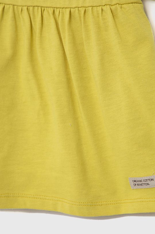United Colors of Benetton sukienka bawełniana dziecięca 100 % Bawełna