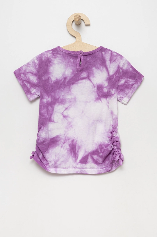 United Colors of Benetton t-shirt in cotone per bambini violetto