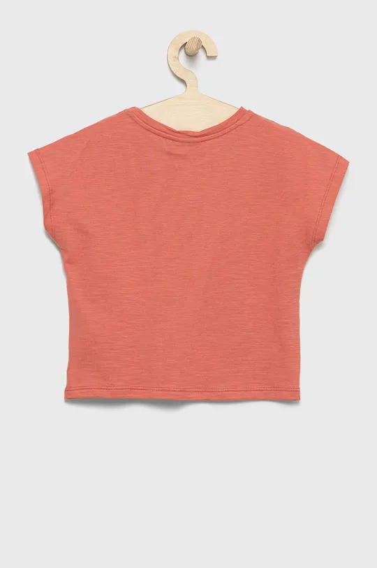 United Colors of Benetton t-shirt bawełniany dziecięcy pomarańczowy