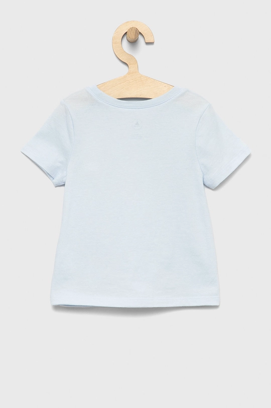 GAP t-shirt bawełniany dziecięcy niebieski