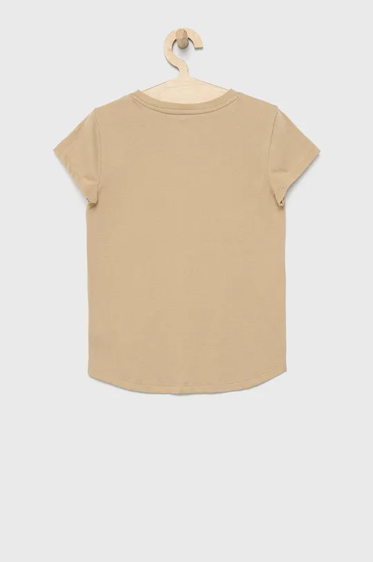 GAP дитяча бавовняна футболка коричневий