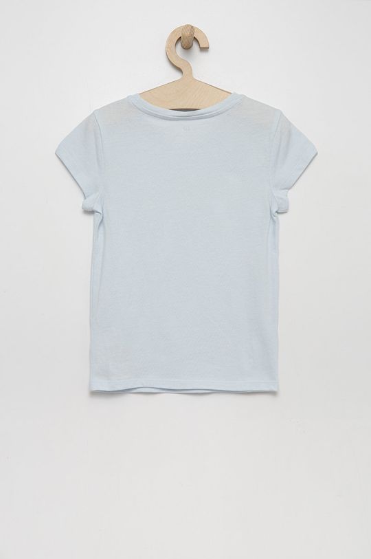 GAP t-shirt bawełniany dziecięcy blady niebieski