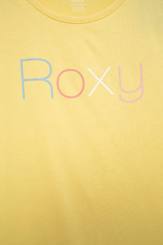 Dětské bavlněné tričko Roxy  100% Bavlna
