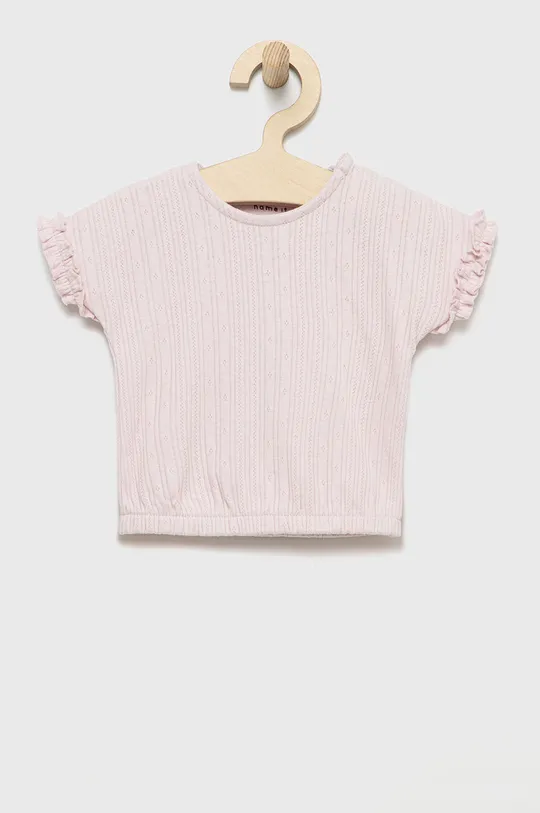 roza Otroški t-shirt Name it Dekliški