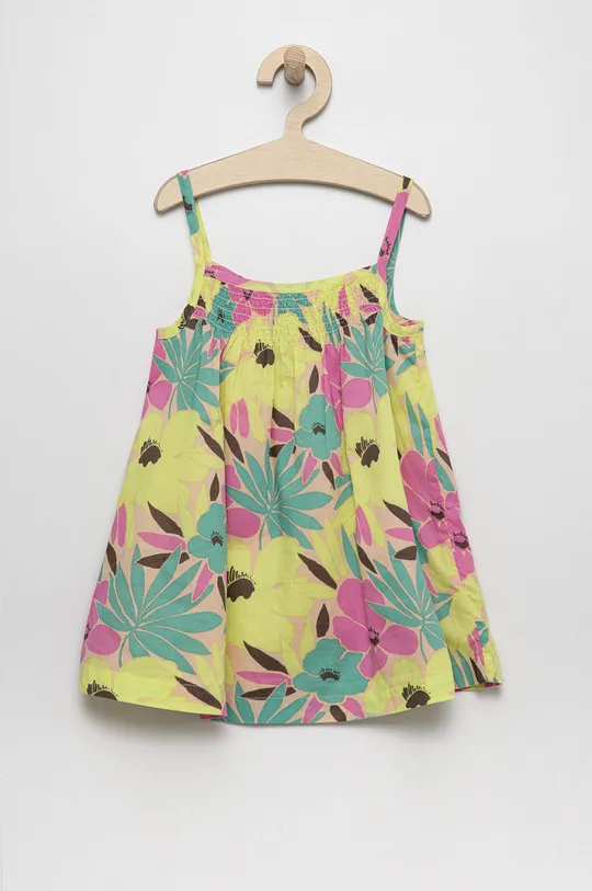 барвистий GAP дитяча бавовняна блузка Для дівчаток