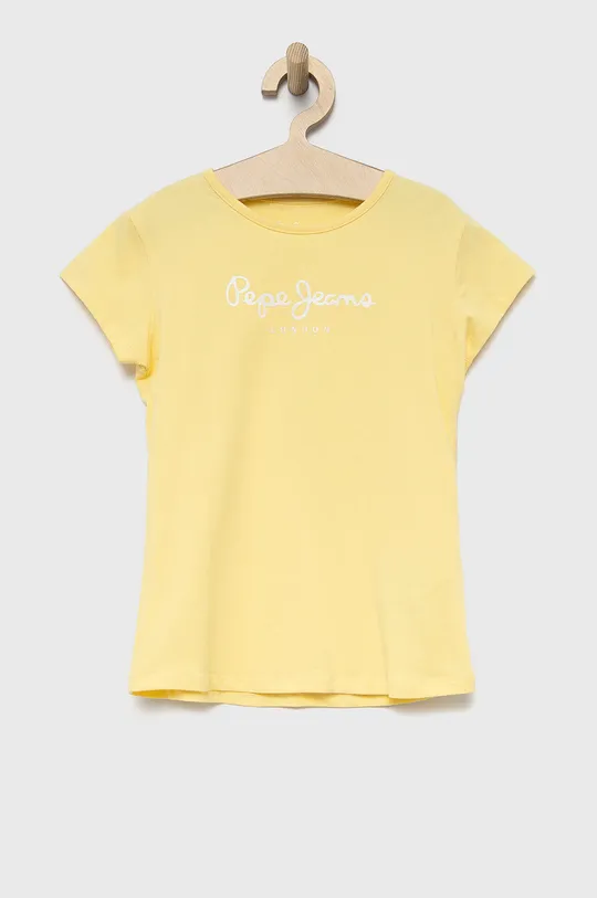 κίτρινο Παιδικό μπλουζάκι Pepe Jeans Για κορίτσια
