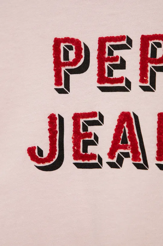 Детская хлопковая футболка Pepe Jeans  100% Хлопок