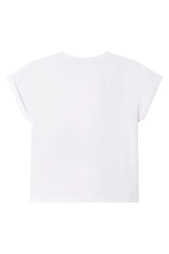 Παιδικό μπλουζάκι DKNY λευκό