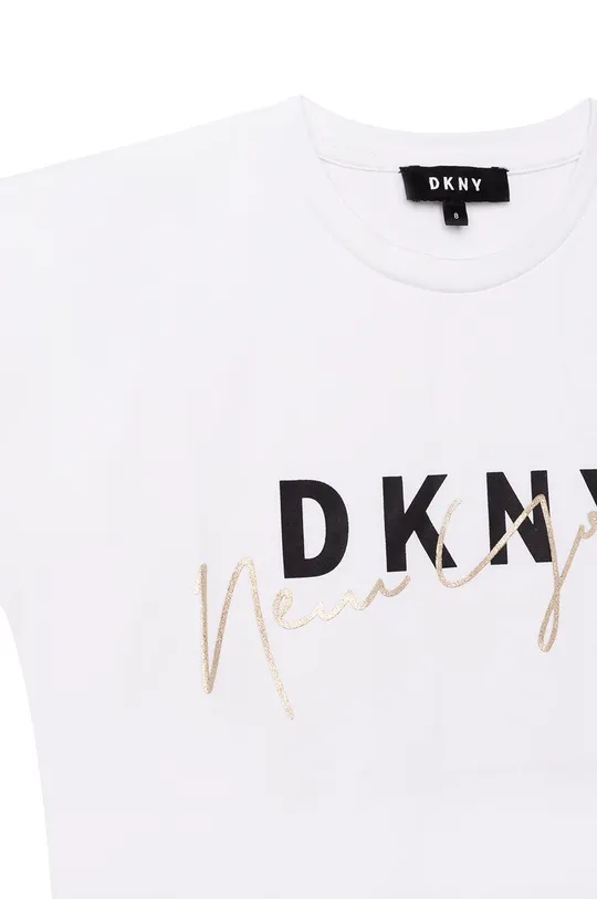 Παιδικό μπλουζάκι DKNY  95% Οργανικό βαμβάκι, 5% Σπαντέξ