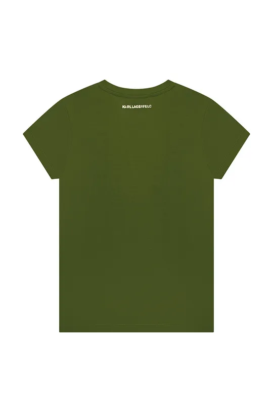 Karl Lagerfeld t-shirt dziecięcy Z15351.114.150 zielony