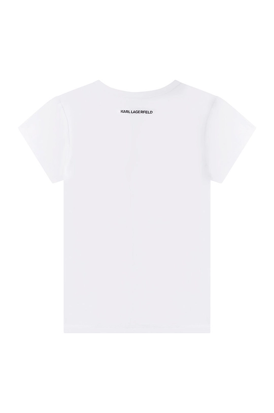 Karl Lagerfeld t-shirt dziecięcy Z15351.156.162 biały