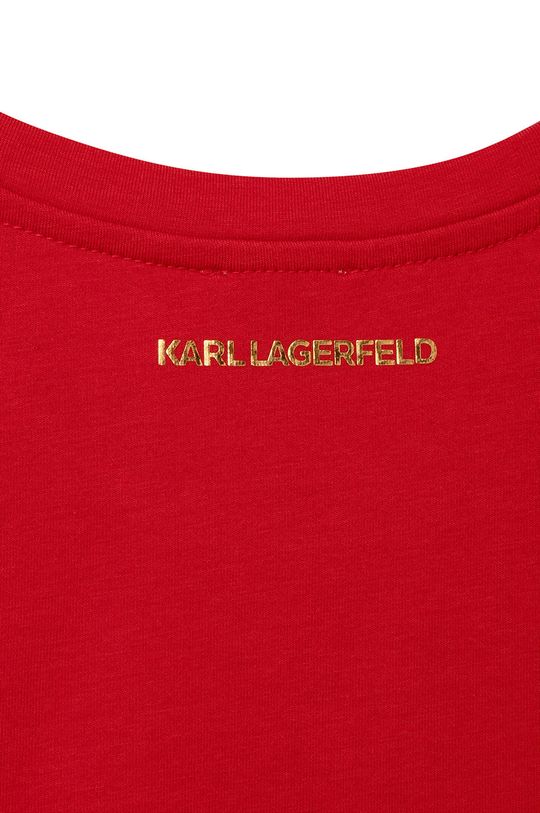 červená Detské tričko Karl Lagerfeld