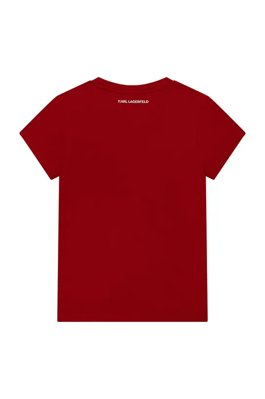 Karl Lagerfeld t-shirt dziecięcy Z15353.114.150 czerwony