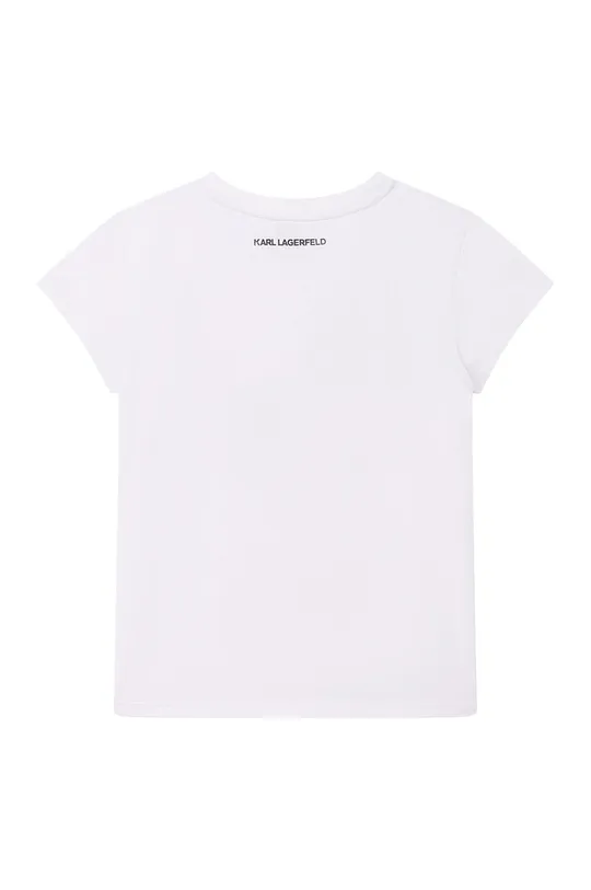 Karl Lagerfeld t-shirt dziecięcy Z15354.114.150 biały
