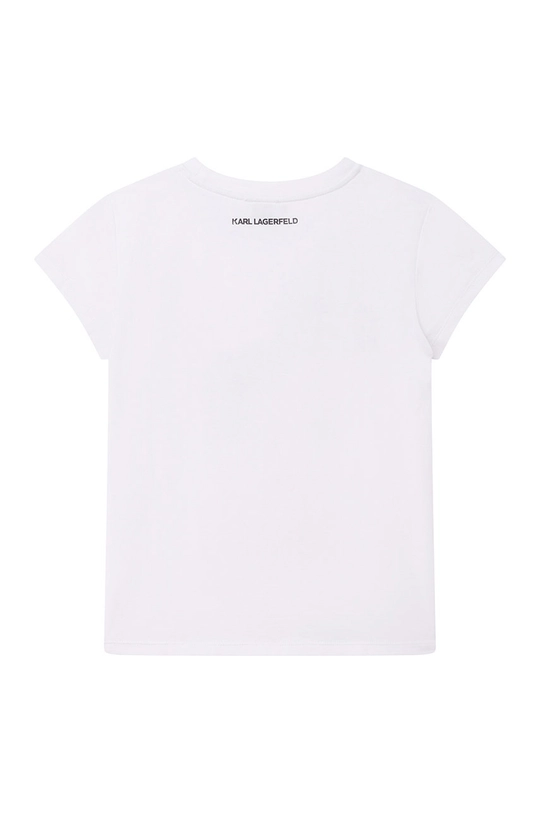 Karl Lagerfeld t-shirt dziecięcy Z15354.156.162 biały