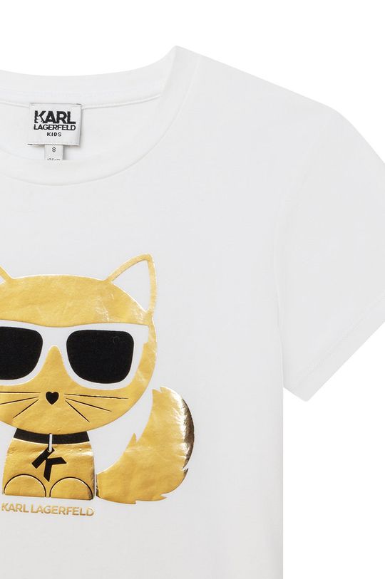 Karl Lagerfeld tricou copii  47% Bumbac, 7% Elastan, 46% Modal