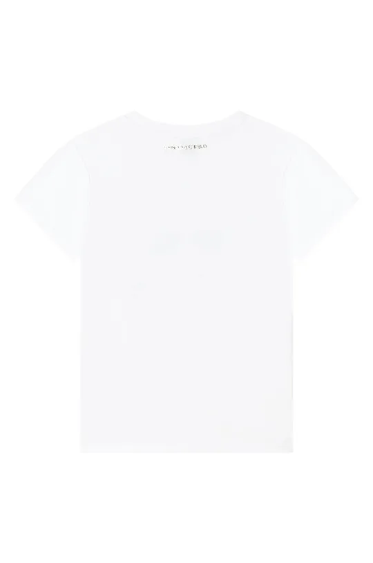 Karl Lagerfeld t-shirt dziecięcy Z15358.114.150 biały