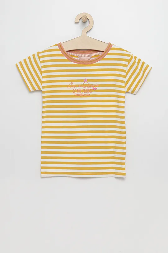 Παιδικό μπλουζάκι Femi Stories κίτρινο
