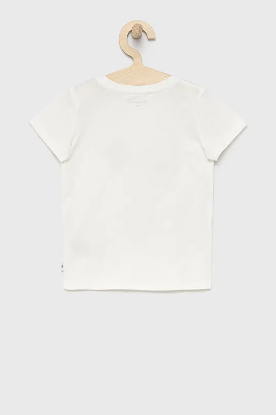Otroška bombažna kratka majica Tom Tailor bela