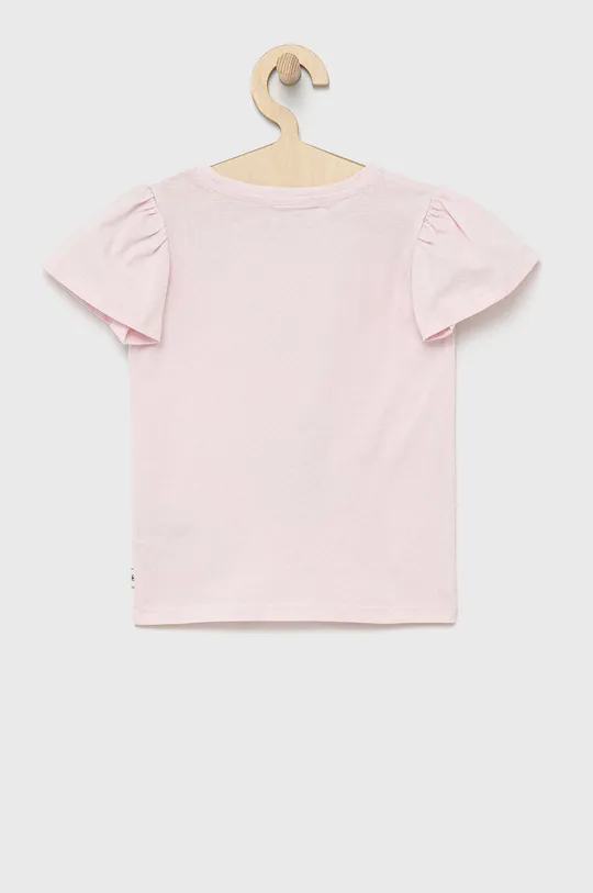 Παιδικό βαμβακερό μπλουζάκι Tom Tailor ροζ