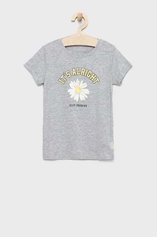 γκρί Παιδικό βαμβακερό μπλουζάκι Tom Tailor Για κορίτσια