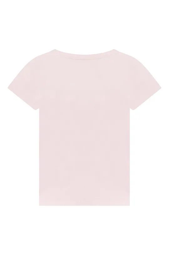 Michael Kors t-shirt bawełniany dziecięcy R15110.102.108 różowy