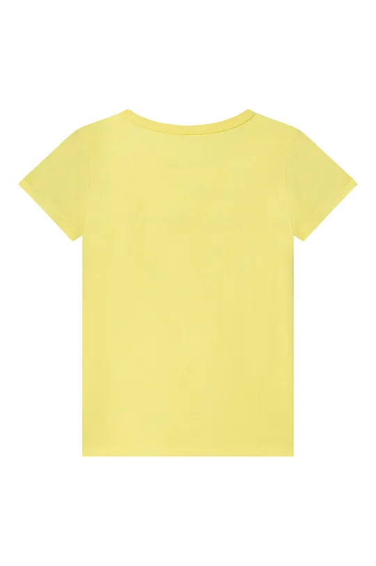 Дитяча бавовняна футболка Michael Kors жовтий