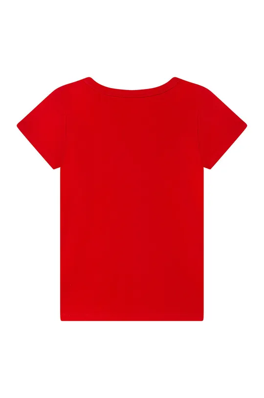 Otroška bombažna kratka majica Michael Kors rdeča