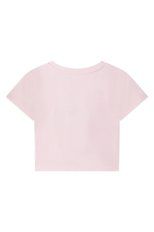 Michael Kors t-shirt bawełniany dziecięcy R15114.114.150 różowy