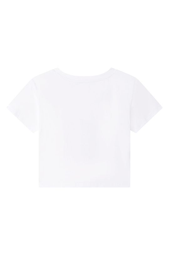 Michael Kors tricou de bumbac pentru copii alb