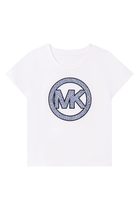 granatowy Michael Kors t-shirt bawełniany dziecięcy R15117.156 Dziewczęcy