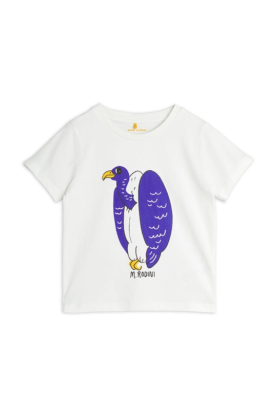 biały Mini Rodini t-shirt dziecięcy Dziewczęcy