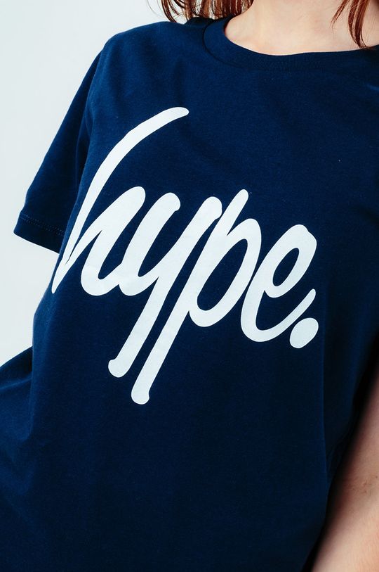 granatowy Hype t-shirt dziecięcy