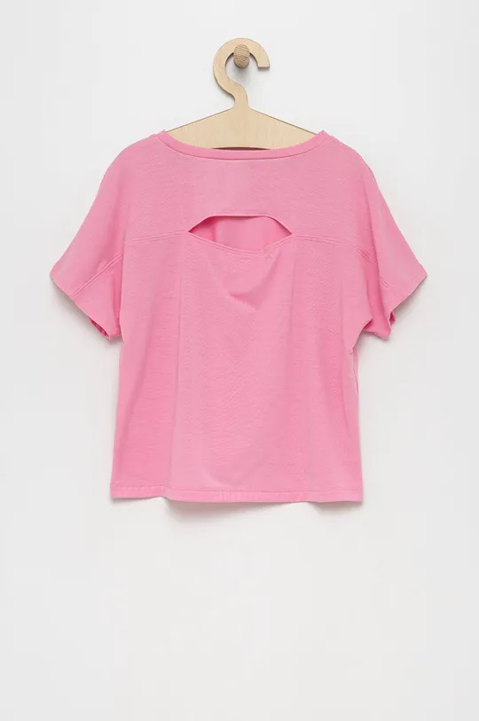 Παιδικό μπλουζάκι GAP ροζ