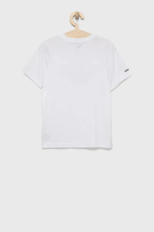 Dětské bavlněné tričko adidas Originals HE2074 bílá
