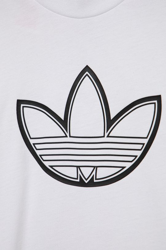 adidas Originals t-shirt bawełniany dziecięcy HE2074 Materiał zasadniczy: 100 % Bawełna, Ściągacz: 95 % Bawełna, 5 % Elastan